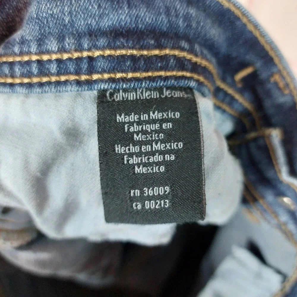 Calvin Klein Skinny Crop jeans Size 8 - Picture 4 of 5